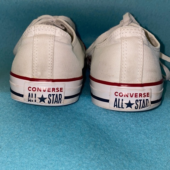 CONVERSE Chuck Taylor All Star low top unisex white flawed men’s 10 women’s 12 - Picture 7 of 12